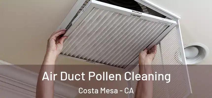  Air Duct Pollen Cleaning Costa Mesa - CA