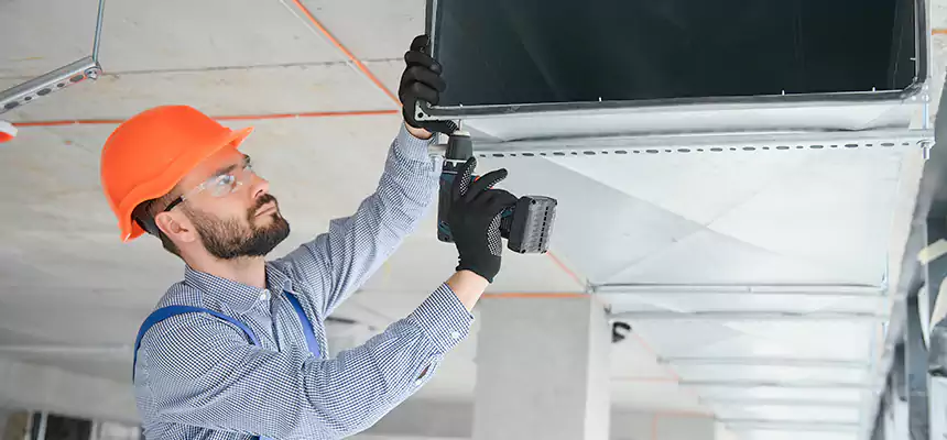 Roof Cap & Exterior Hood Lint Buildup Removal – Costa Mesa